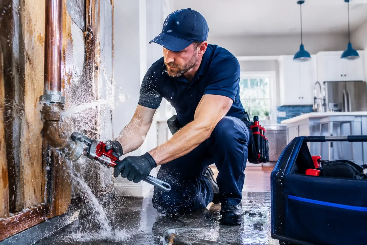 Local emergency pipe repair professionals in Newton Center, MA